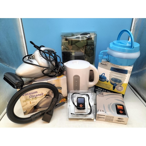 436 - Collection of Items to include Boxed Vacuum Cleaner W./O, Kettle W/O, Water Dispenser, Rambler Kit, ... 