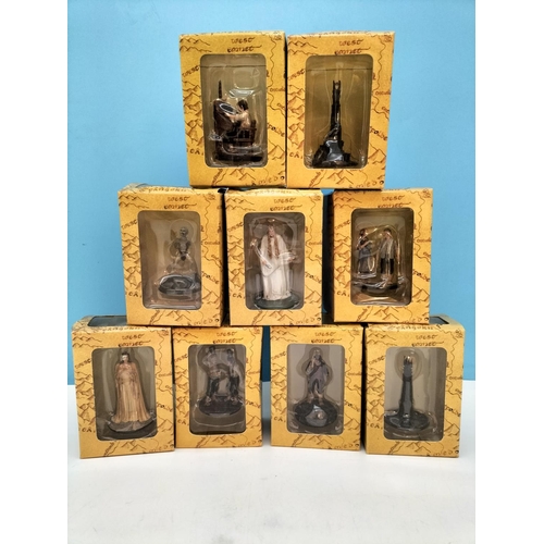 446 - Boxed Eaglemoss Lord of the Rings Figures (9)