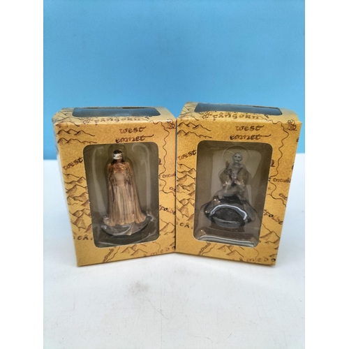 446 - Boxed Eaglemoss Lord of the Rings Figures (9)