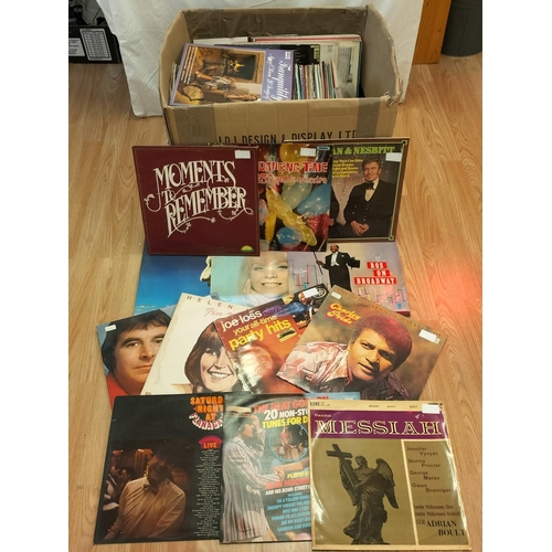 450 - Large Collection of Vinyl Records, Various Artists, 1960-1990, Mostly Easy Listening.