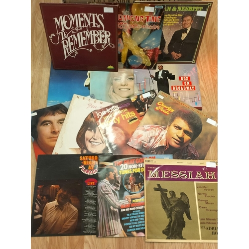 450 - Large Collection of Vinyl Records, Various Artists, 1960-1990, Mostly Easy Listening.