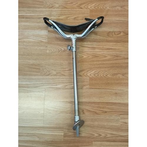 453 - Seated Shooting Stick, 69cm High. Collection Only.