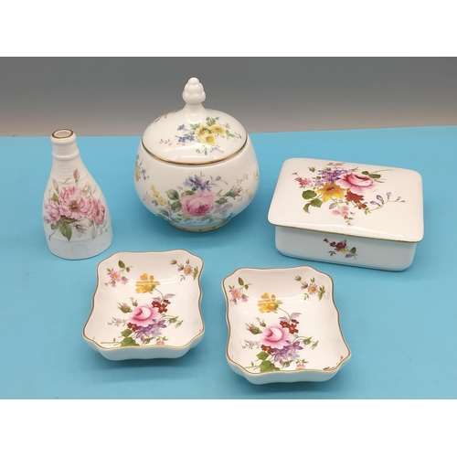 466 - Mixed China Items (5) to include Royal Crown Derby 'Derby Posies', Royal Albert and Royal Doulton.