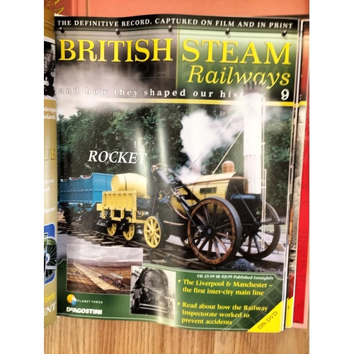 490 - 'British Steam Railways and How They Shaped Our History' Deagostini Collection Volumes 1-98 with Acc... 