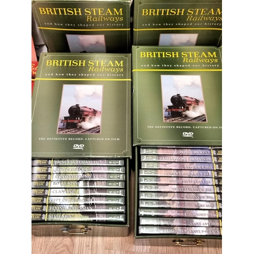 490 - 'British Steam Railways and How They Shaped Our History' Deagostini Collection Volumes 1-98 with Acc... 