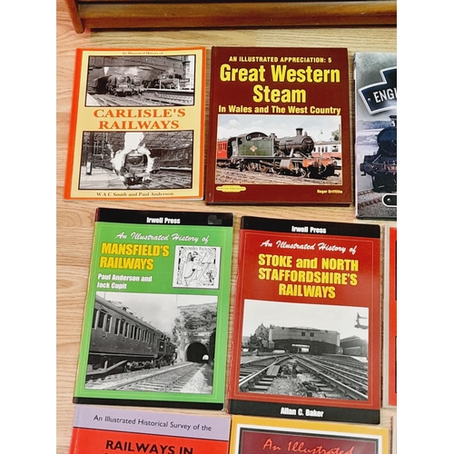 518 - Collection of Railway Related Reference Books to include Great Western Steam, 'Illustrated History o... 