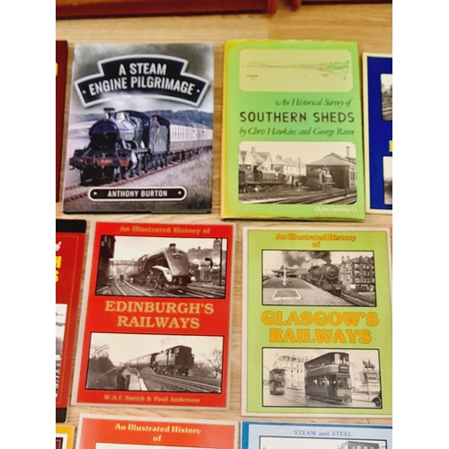 518 - Collection of Railway Related Reference Books to include Great Western Steam, 'Illustrated History o... 