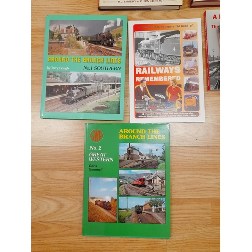 519 - Collection of Railway Related Reference Books to include Midland Locomotives Volumes 1-4, Around the... 