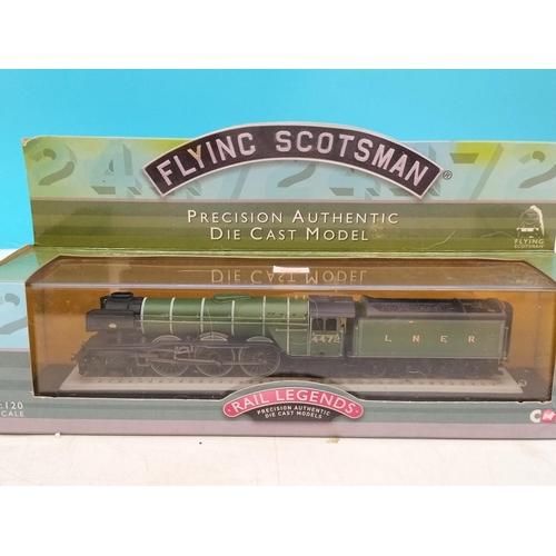 567 - Collection of Railway Engines (4) to include Boxed Atlas Collection Minitrains 1/220, Boxed Corgi Ra... 