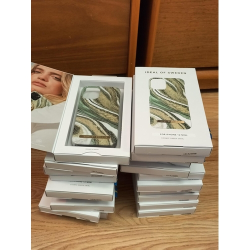 582 - Large Collection (Approx 115) of New and Sealed Ideal of Sweden Phones Cases for iPhone XS Max, iPho... 