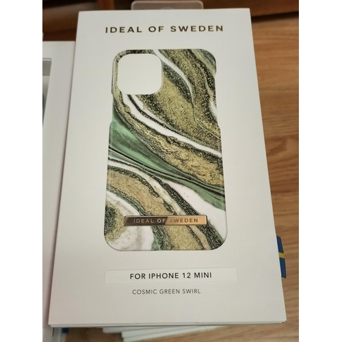 582 - Large Collection (Approx 115) of New and Sealed Ideal of Sweden Phones Cases for iPhone XS Max, iPho... 