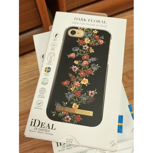 582 - Large Collection (Approx 115) of New and Sealed Ideal of Sweden Phones Cases for iPhone XS Max, iPho... 