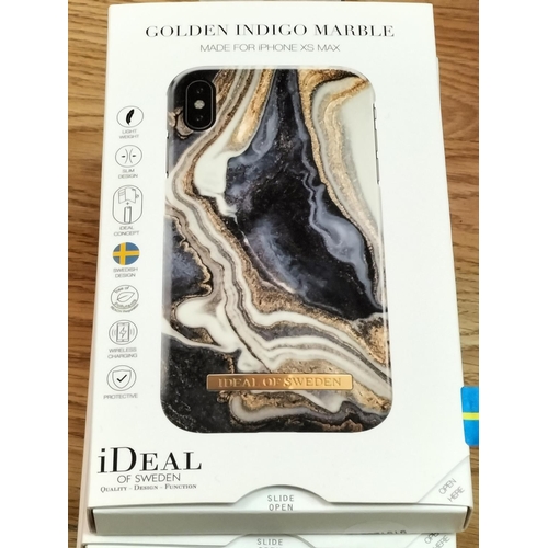 582 - Large Collection (Approx 115) of New and Sealed Ideal of Sweden Phones Cases for iPhone XS Max, iPho... 