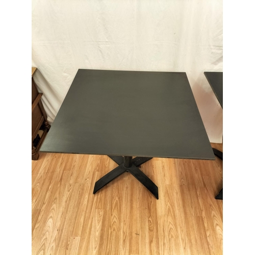 592 - Easy Stack Fold Down Square Kitchen/Dining Table. 72cm High, 80cm x 80cm. Collection Only.