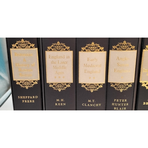 65 - Folio Society Hardback 'A History of England' 12 Volumes with Slip Cases.