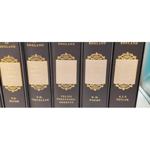 65 - Folio Society Hardback 'A History of England' 12 Volumes with Slip Cases.