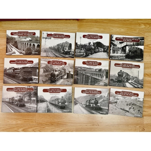 66 - Collection of Railway Related Reference Books (12) to include 'Lost Lines' Collection.