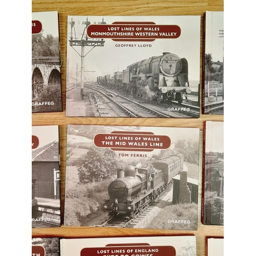 66 - Collection of Railway Related Reference Books (12) to include 'Lost Lines' Collection.