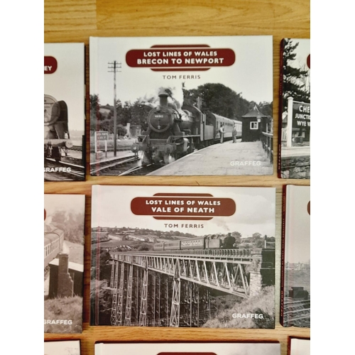 66 - Collection of Railway Related Reference Books (12) to include 'Lost Lines' Collection.