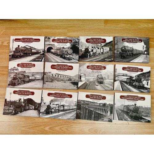 67 - Collection of Railway Related Reference Books (12) to include 'Lost Lines' Collection.