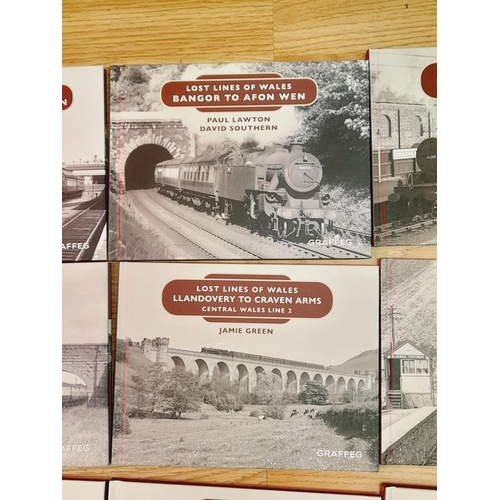 67 - Collection of Railway Related Reference Books (12) to include 'Lost Lines' Collection.