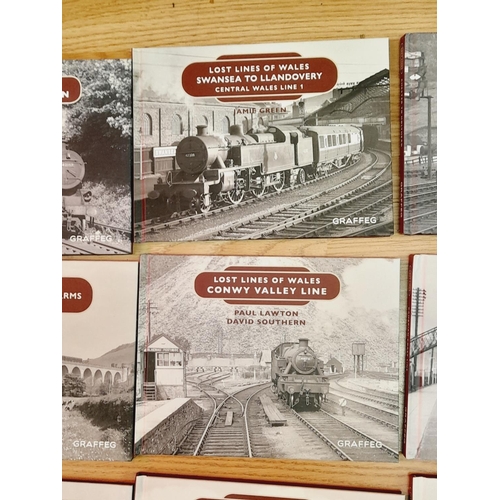 67 - Collection of Railway Related Reference Books (12) to include 'Lost Lines' Collection.