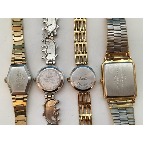 493 - Collection of Mixed Watches plus Watch Faces and Workings for Spares/Repairs.