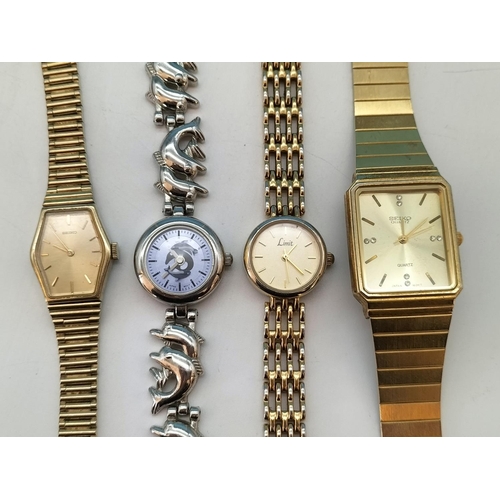 493 - Collection of Mixed Watches plus Watch Faces and Workings for Spares/Repairs.