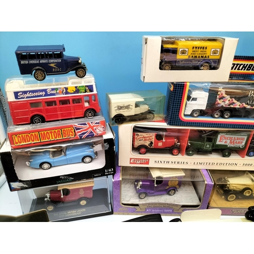 527 - Large Collection of Model Classic Cars including a Rare Vintage Messecschwitt KR 200. Mostly Boxed.