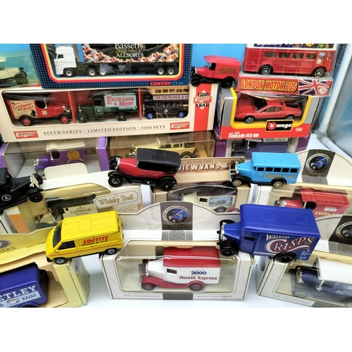 527 - Large Collection of Model Classic Cars including a Rare Vintage Messecschwitt KR 200. Mostly Boxed.