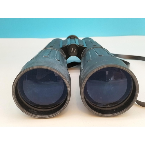 537 - Pair of Cased Hilkinson Argus 9 x 63 Binoculars.