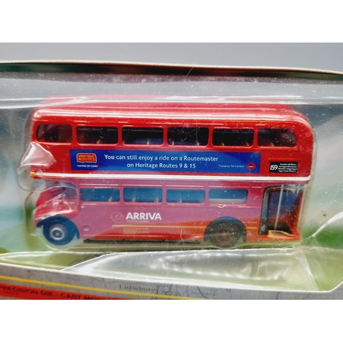 162 - Boxed Bus Die-Cast Models (3) to include Thornycroft J Type, Beatties London Double Decker Bus and 2... 