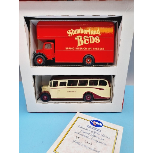 164 - Boxed Corgi Classics Sets (2), Limited Edition 3833/5000 Northern Collection and 97063 The Buses of ... 