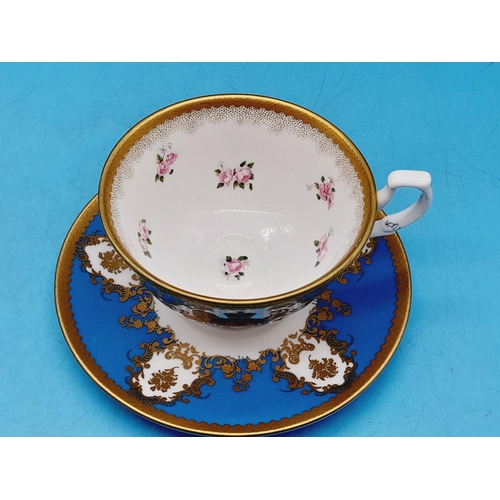 170 - Royal Collection Trust Queen's Royal Arms China Cup and Saucer plus 7.5cm High Tankard.