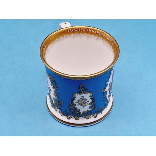 170 - Royal Collection Trust Queen's Royal Arms China Cup and Saucer plus 7.5cm High Tankard.