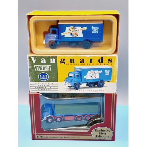 238 - Boxed Die-Cast Vehicles (2), Vanguards Limited Edition Ford Thames Trader Van plus Gilbow AEC MKV Fl... 