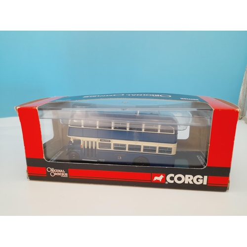 355 - Die-Cast Vehicles (3), Boxed Corgi Limited Edition OM41109 Daimler CVG6 Bus, Boxed Gilbow 20421 Bris... 