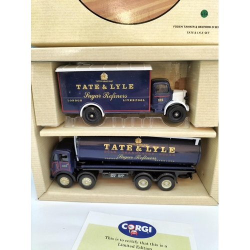 363 - Boxed Corgi Limited Edition Commercial Classics (2), 97781 Foden Tanker and Bedford 'Tate & Lyle' Se... 