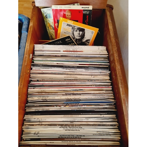 377 - 2 Boxes of Vinyl LPs and 7