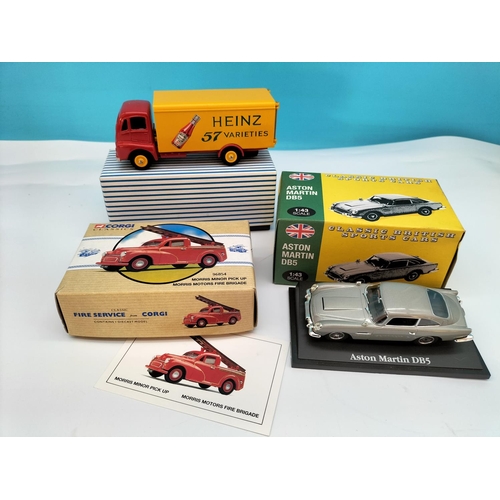 405 - Boxed Corgi Classic Die-Cast Vehicles (3), 96854 Morris Minor Pickup 'Morris Motors Fire Brigade', B... 