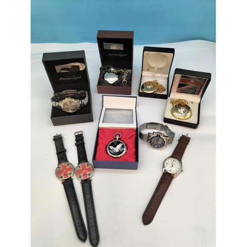 430 - Collection of Pocket Watches and Wrist Watches to include Mechanical Wind Ups. Some Boxed.