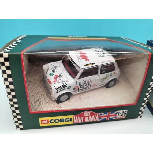 528 - Boxed Corgi Classics Die-Cast Vehicles (3), Limited Edition Mini, 04444 Jungle Safari Mini, London 2... 