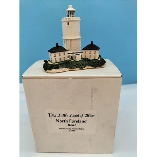 549 - Boxed Harbour Lights Lighthouse Models (4) to include Bell Rock (Scotland), Eddystone (Devon), North... 