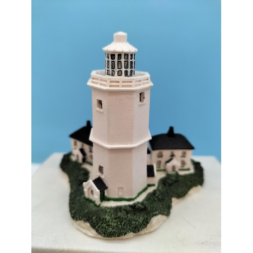 549 - Boxed Harbour Lights Lighthouse Models (4) to include Bell Rock (Scotland), Eddystone (Devon), North... 