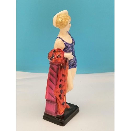 213 - Royal Doulton Archives 19cm Limited Edition Figure 'The Swimmer' HN 4246. No 811 of 2,000.