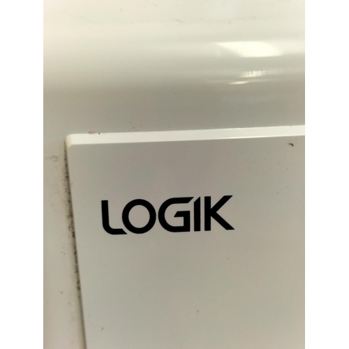 619 - Logik Washing Machine. Model L914WM20. Vendors Description W/O. 85cm High, 60cm x 60cm. Collection O... 