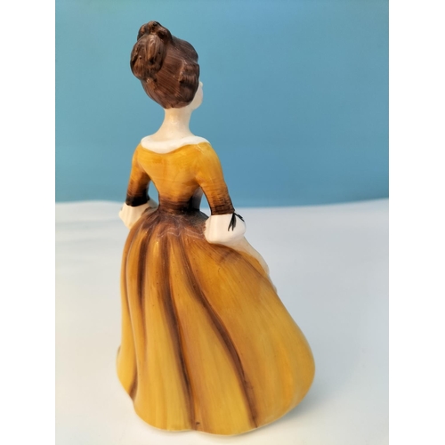 542 - Royal Doulton Lady Figure 'Katie' HN 3360, Serenade Figure 'Kirstein' plus 50cm Table Lamp W/O.