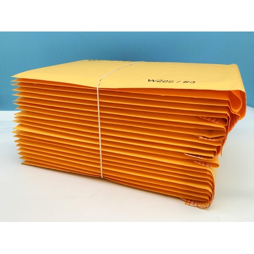 608 - 20 x Padded Envelopes, 21cm x 29cm.