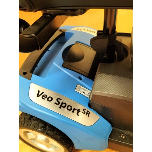 645 - Excellent Condition Rascal VEO Sport SR Mobility Scooter W/O with Charger and Instruction Booklet. C... 