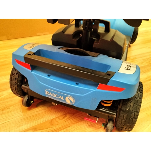 645 - Excellent Condition Rascal VEO Sport SR Mobility Scooter W/O with Charger and Instruction Booklet. C... 